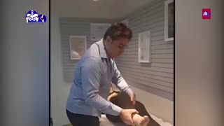 فیلم واقعی عمل تعویض مفصل لگن به دنبال دررفتگی مادرزادی