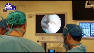 فیلم واقعی عمل جراحی پارگی رباط صلیبی و مینیسک  زانو