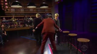 BTS.HIDE AND SEEK IN LATE LATE SHOW. قایم موشک بازی  پسرا