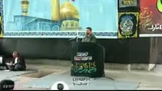 سخنرانی شهید حاج قاسم سلیمانی درباره امداد های حضرت فاطمه زهرا علیهاالسلام