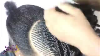 آموزش مدل مو دخترانه چهل گیس برجسته- مومیس مشاور و مرجع تخصصی مو