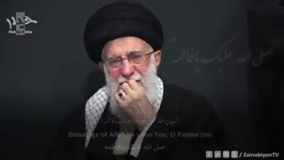 تسبیحات حضرت زهرا - مهدی رسولی در محضر رهبرانقلاب + اشک های رهبر | English Urdu Arabic Sub