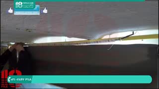 نصب آسمان مجازی  - سقف کشسان سه بعدی