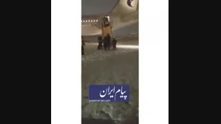 خروج دوباره یک هواپیما از باند اینبار در کرمانشاه