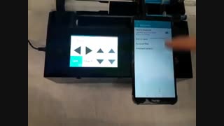 نحوه کنترل سرنگ پمپ بدنه پلکسی تاچ مدل TSP از طریق بلوتوث