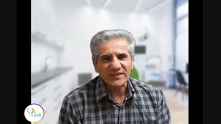 فیلم رضایتمندی جناب آقای انصار الحسینی بیمار جراحی ایمپلنت دندان