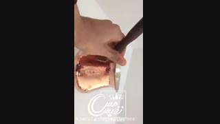 قهوه جوش مسی چکشی دسته چوبی طرح آیدا در 3 سایز تولید زنجان