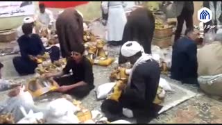 امداد رسانی طلاب و روحانیون در سیستان و بلوچستان