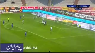 گل های بازی استقلال تهران 2 - نفت مسجدسلیمان 1