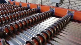 دستگاه کرکره سینوسی - دستگاه تولید ورق ایرانیت شیروانی - پارس رول فرم 09121612740