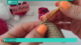 آموزش بافت عروسک دخترانه(بافت کفش عروسک)