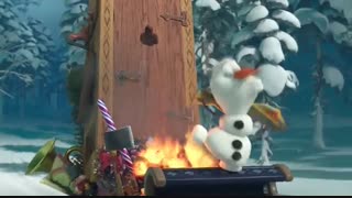 آنونس انیمیشن  Olaf's Frozen Adventure 2017