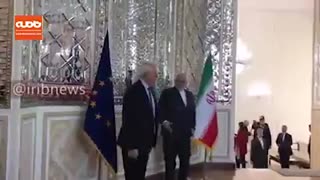 دیدار مسئول سیاست خارجی اتحادیه اروپا با وزیر خارجه