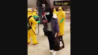 ویروس کرونا در فرودگاه ...