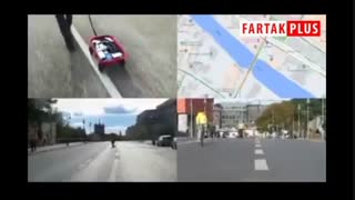 گول زدن نقشه گوگل با یک سبد پلاستیکی و چند گوشی موبایل!