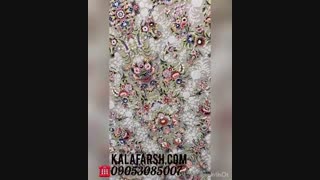 فرش باغ گل 1200 شانه برجسته