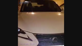 نصب ضربه گیر برسام بر روی لکسوس is250