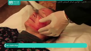 پاکسازی صورت در آرایشگاه