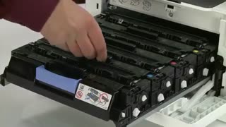 آموزش تعویض کارتریج پرینتر های لیزری رنگی HP