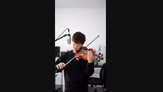 کاور اهنگ عه black swan_bts  با violon