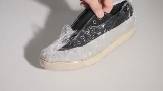 آموزش تمیز کردن و ترمیم کفش اسپرت مردانه فروشگاه اینترنتی بولگانو