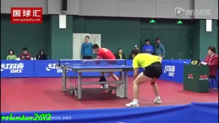 Super ping pong player XU XIN