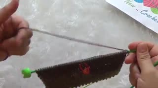آموزش بافتن دستکش