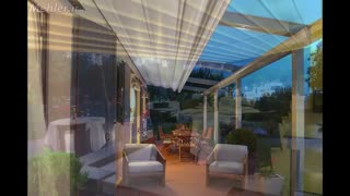 سقف کشویی استخر- سایبان خیمه ایی تالار- سایبان هلالی پارکینگ- پوشش چادری حیاط رستوران-