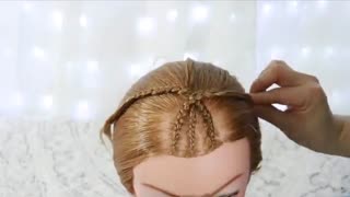 آموزش مدل مو دخترانه بافت بیضی شکل- مومیس مشاور و مرجع تخصصی مو