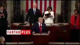 حاشیه‌های پررنگ‌تر از متن در نطق سالانه ترامپ در کنگره