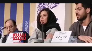 صحبت‌های پریناز ایزدیار در نشست خبری مغز استخوان