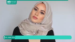 بستن شال  و روسری مجلسی