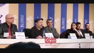 پیمان قاسم خانی در نشست خبری فیلم خوب بد جلف2 ارتش سری