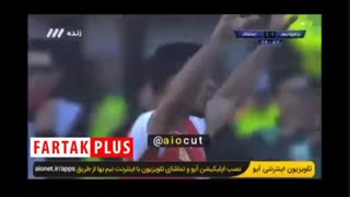 خوشحالی تحریک برانگیز علی علیپور به سمت هواداران استقلال