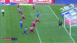 خلاصه بازی جذاب و دیدنی پرسپولیس 2 - استقلال 2 دربی 92 از هفته 19 لیگ برتر ایران