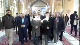 حضور دکتر احمدی نژاد در حرم امام و بهشت زهرا بلیچینگ دندان