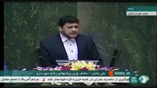 نطق در مخالفت با وزیر راه - آقای آخوندی