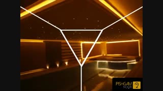 بهترین نمونه کارهای نورپردازی استخر گروه نورپردازی پیشگام نور