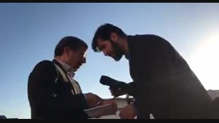 استقبال مردم انقلابی بندرعباس از دکتر احمدی نژاد