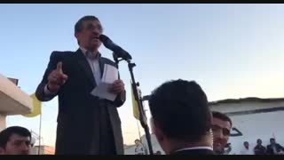 بخشی از سخنان دکتر احمدی نژاد در جمع مردم بندرعباس