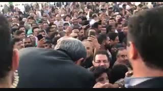 فریاد "ماشاء الله" مردم باوفای بندرعباس پس از سخنرانی دکتر احمدی نژاد