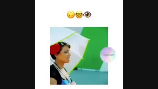 کراشم بمن چپ چپ نگاه میکنه و من..