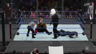 مسابقه بسیار زیبای حذفی کشتی کج WWE 2K18