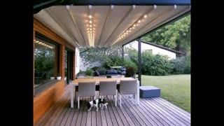 سقف هلالی استخر- سایبان خیمه ایی تالار- پوشش چادری حیاط-