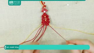 مکرومه بافی دستبند