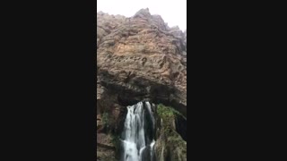 آبشار زیبای آب سفید - استان لرستان