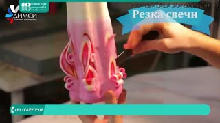 تولید و ساخت شمه های تزیین شده با دست