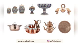 ست پلوخوری و خورشت خوری سفالی 6 نفره سبز