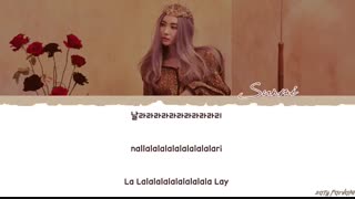 ویدیو لیریک اهنگ LALALAY از SUNMI