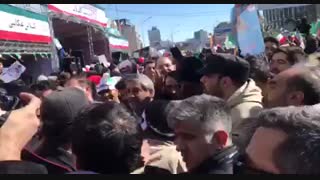 حضور دکتر احمدینژاد در راهپیمایی ۲۲ بهمن